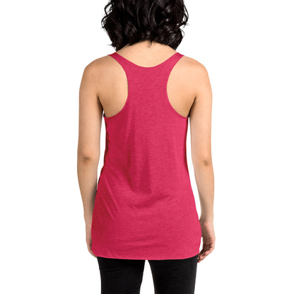 Women's Racerback Tank "Tango Rose of Life Vortex"