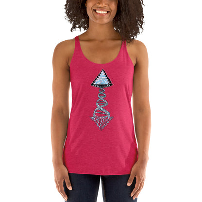 Tango Tree of Life Vortex "Elegant Edition" Next Level Women's Racerback Tank
