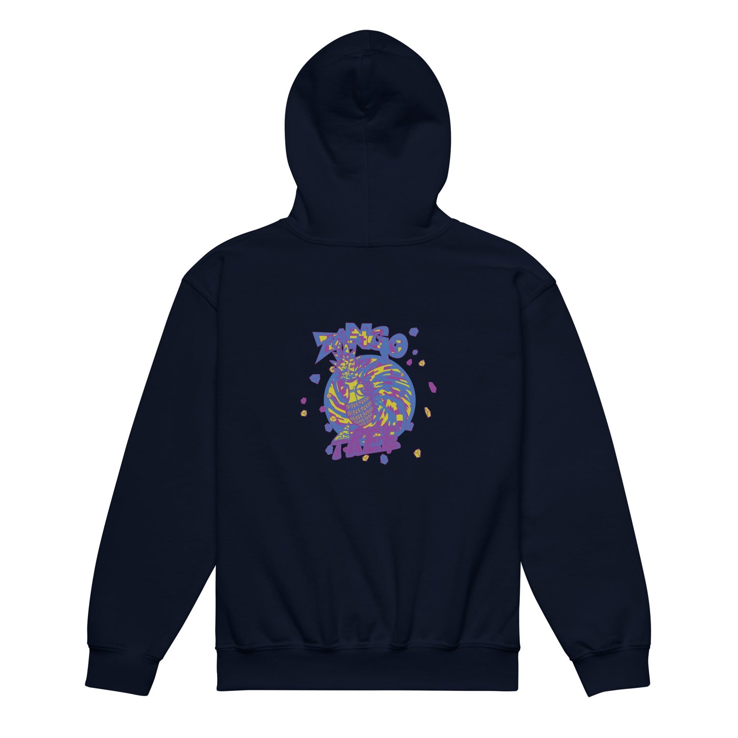 Youth heavy blend hoodie "Digi The Pineapple Grenade Vortex" Stylin' Edition