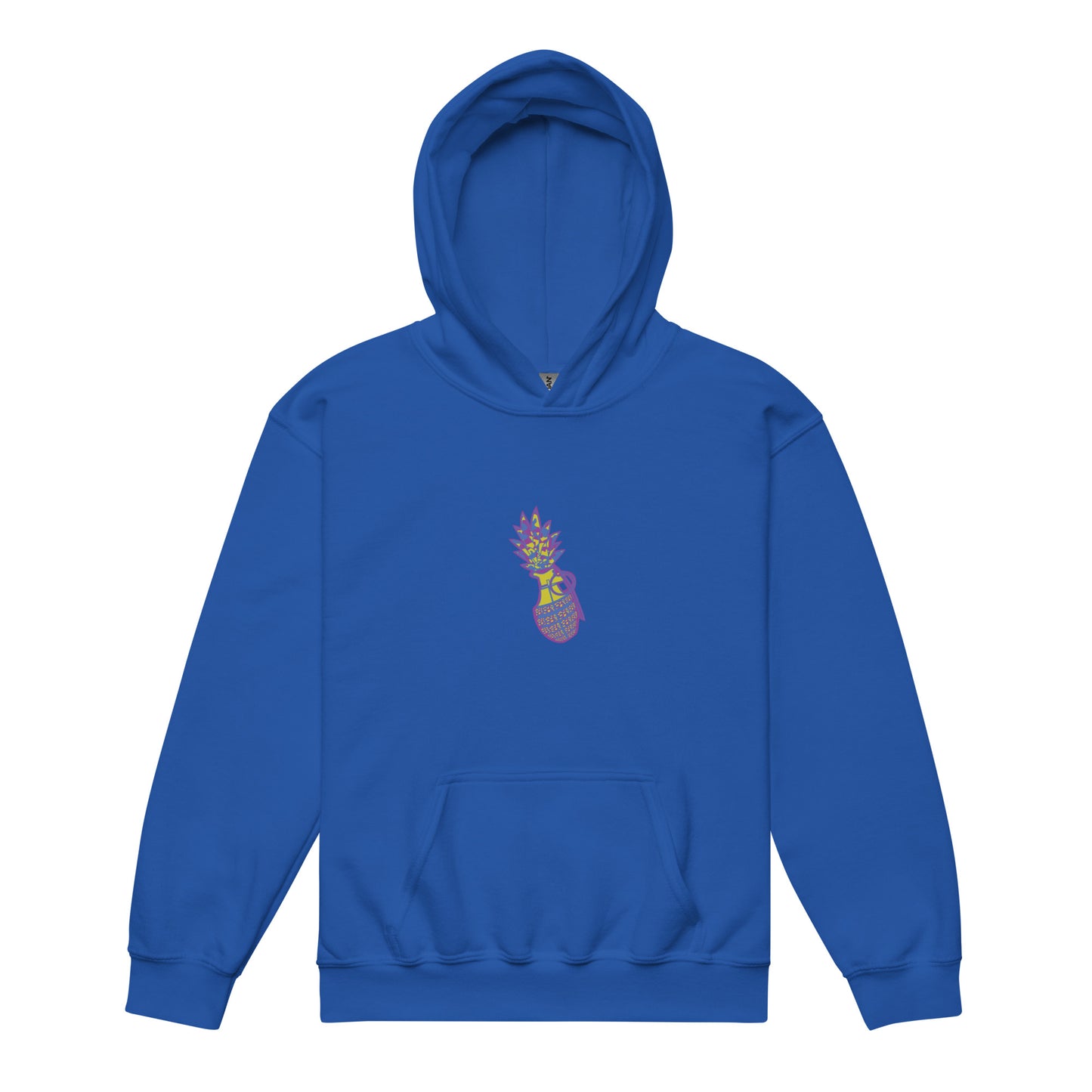 Youth heavy blend hoodie "Digi The Pineapple Grenade Vortex" Stylin' Edition