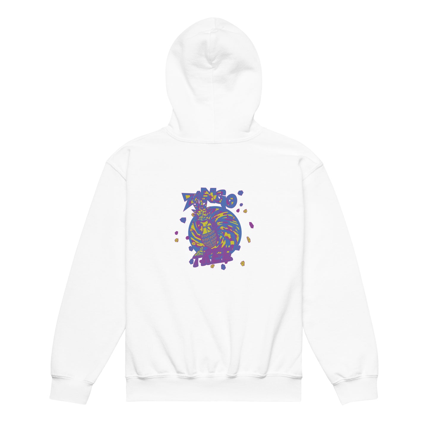 Youth heavy blend hoodie "Digi The Pineapple Grenade Vortex" Stylin' Edition