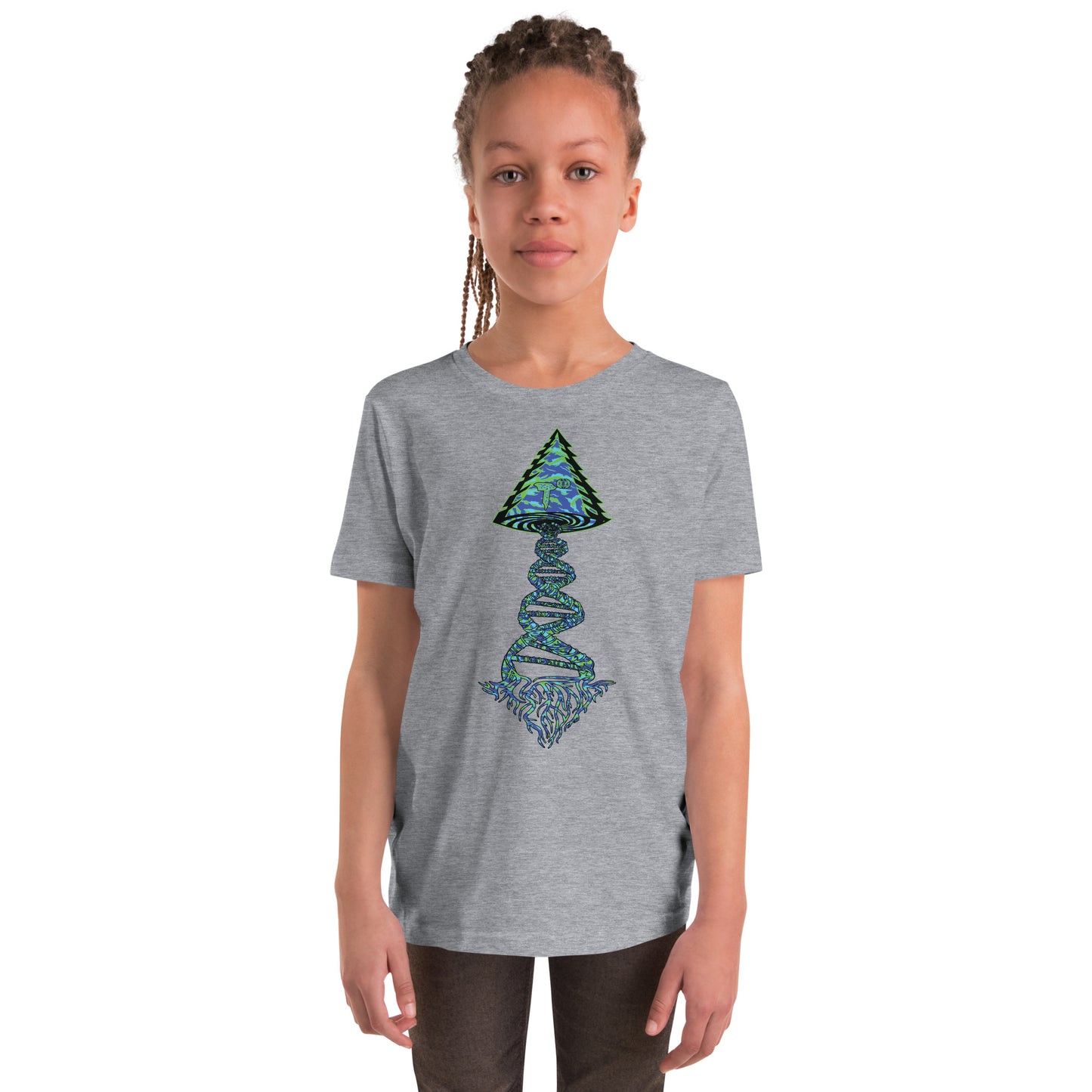 Youth Short Sleeve T-Shirt "Wild'n Edition" Tango Tree of life Vortex