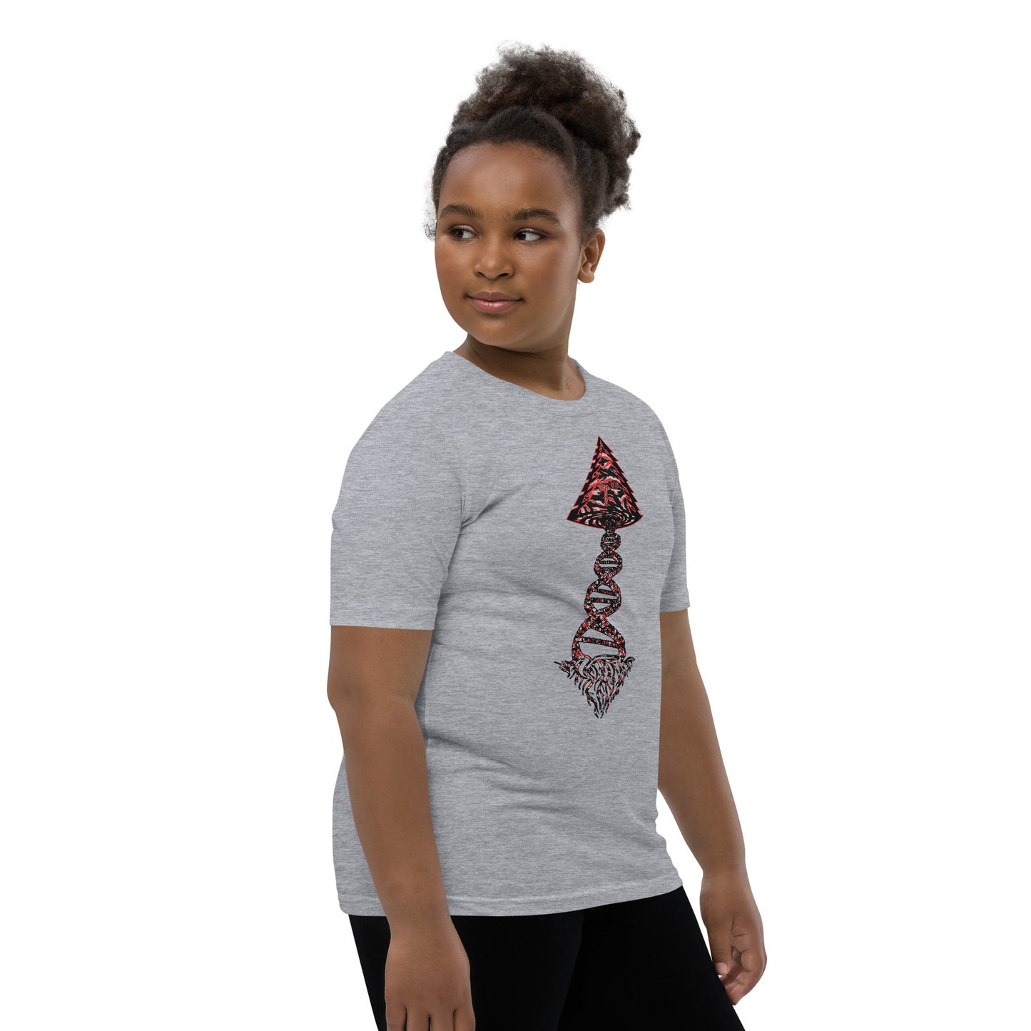 Youth Short Sleeve T-Shirt "Blood Clot Edition" Tango Tree of Life Vortex