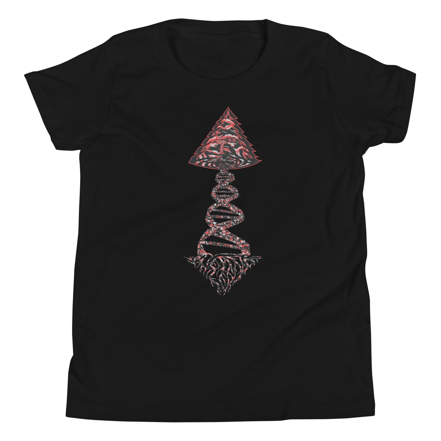 Youth Short Sleeve T-Shirt "Blood Clot Edition" Tango Tree of Life Vortex