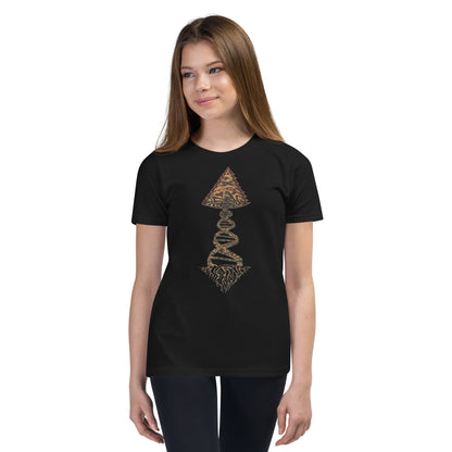 Youth Short Sleeve T-Shirt "Tiger Style Edition" Tango Tree of Life Vortex