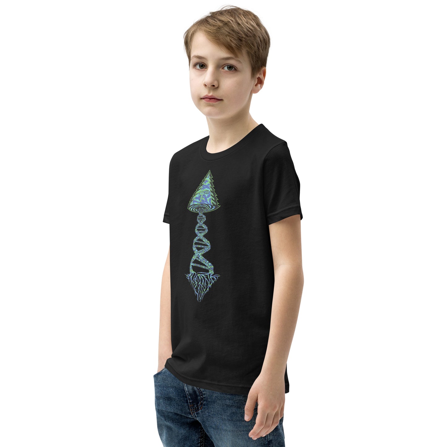 Youth Short Sleeve T-Shirt "Wild'n Edition" Tango Tree of life Vortex