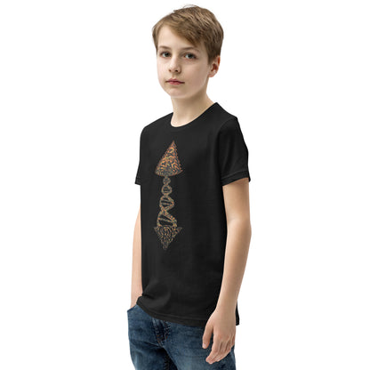 Youth Short Sleeve T-Shirt "Tiger Style Edition" Tango Tree of Life Vortex
