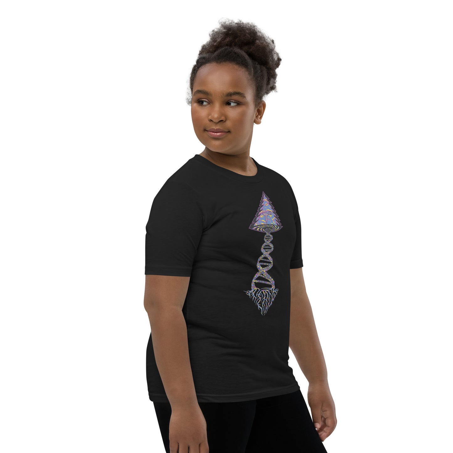 Youth Short Sleeve T-Shirt "Stylin" Tango Tree of Life Vortex