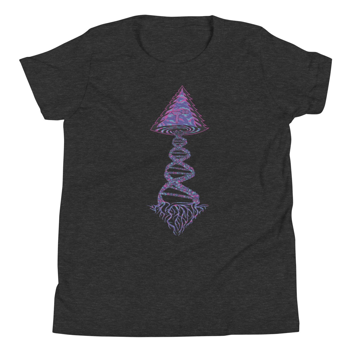 Youth Short Sleeve T-Shirt "Magic" Tango Tree of Life Vortex