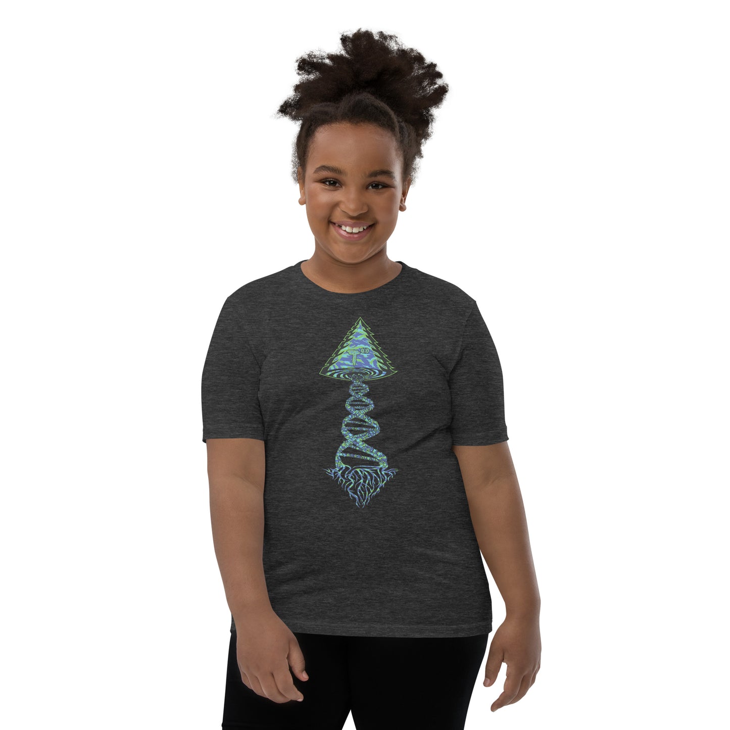 Youth Short Sleeve T-Shirt "Wild'n Edition" Tango Tree of life Vortex