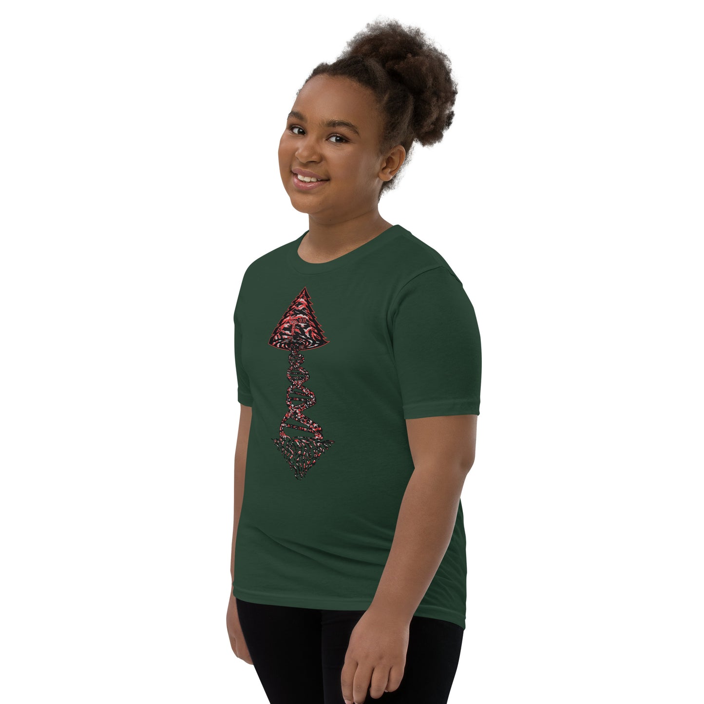 Youth Short Sleeve T-Shirt "Blood Clot Edition" Tango Tree of Life Vortex