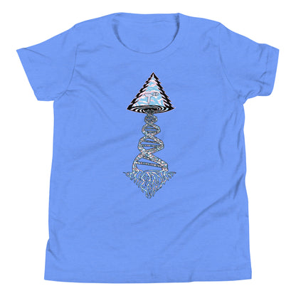 Youth Short Sleeve T-Shirt "Elegant Edition" Tango Tree of Life Vortex