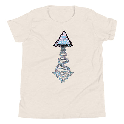 Youth Short Sleeve T-Shirt "Elegant Edition" Tango Tree of Life Vortex