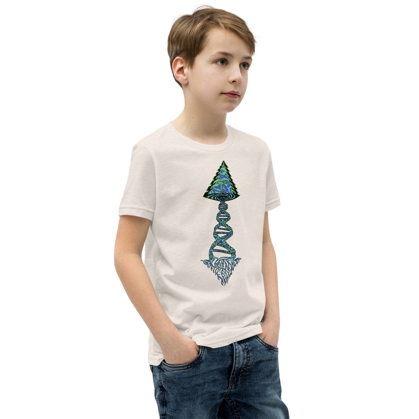 Youth Short Sleeve T-Shirt "Wild'n Edition" Tango Tree of life Vortex