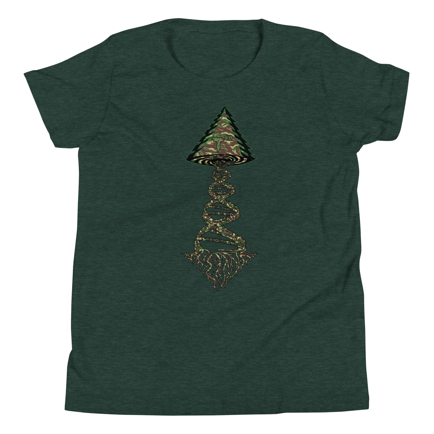 Youth Short Sleeve T-Shirt "Can't See Me Edition" Tango Tree of Life Vortex