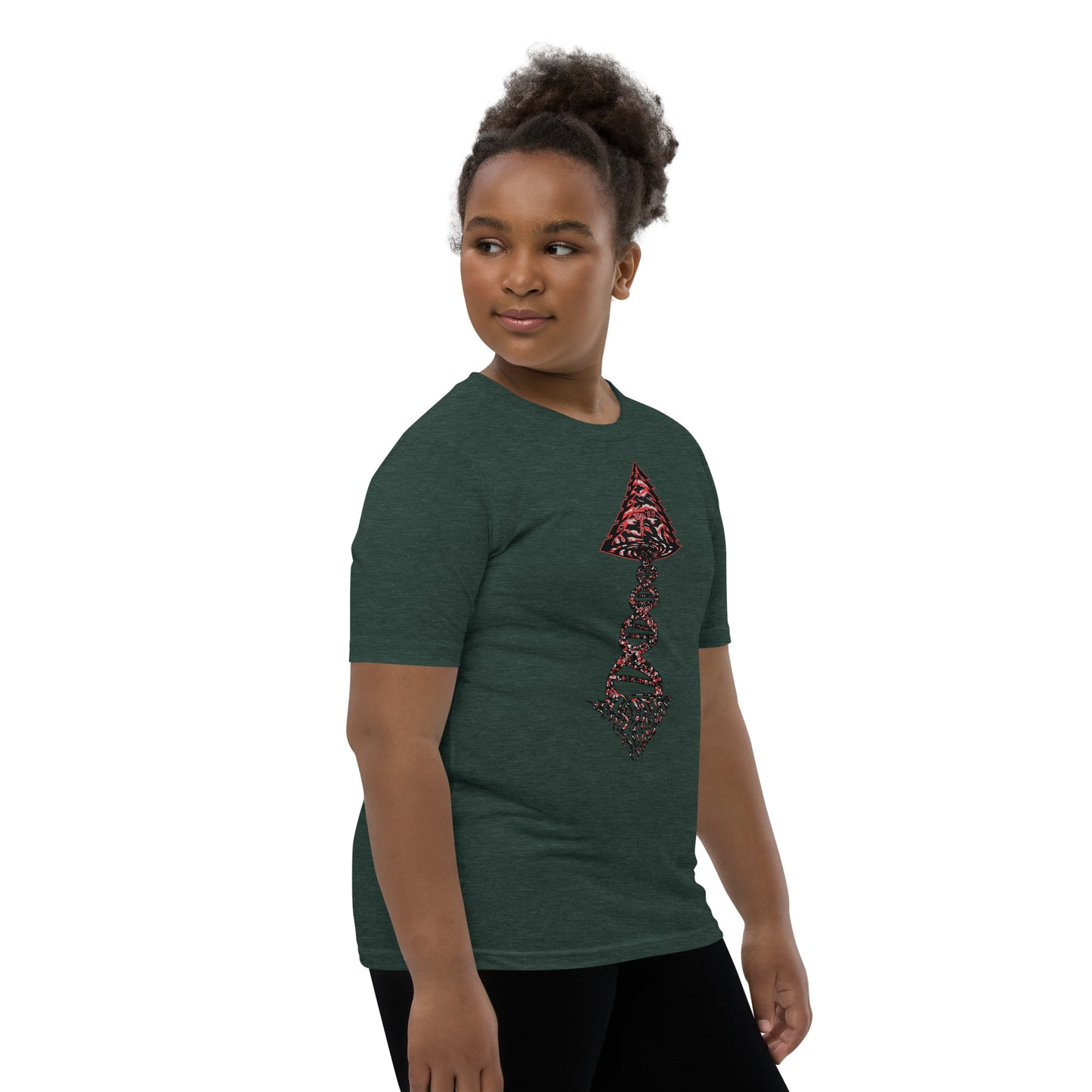 Youth Short Sleeve T-Shirt "Blood Clot Edition" Tango Tree of Life Vortex