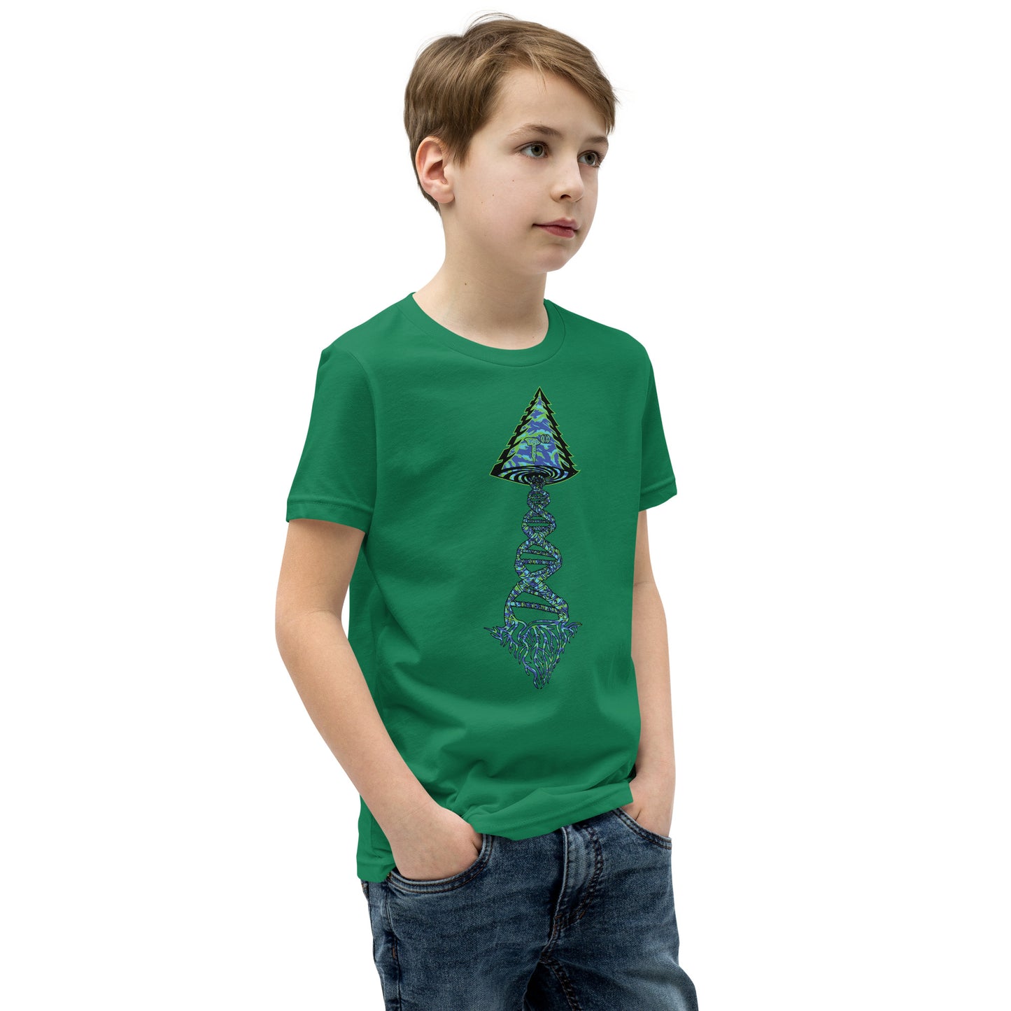 Youth Short Sleeve T-Shirt "Wild'n Edition" Tango Tree of life Vortex