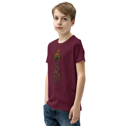 Youth Short Sleeve T-Shirt "Tiger Style Edition" Tango Tree of Life Vortex