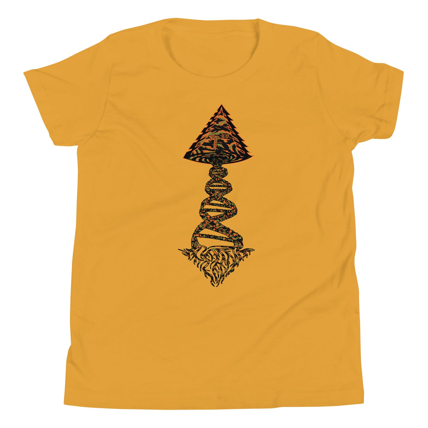 Youth Short Sleeve T-Shirt "Tiger Style Edition" Tango Tree of Life Vortex