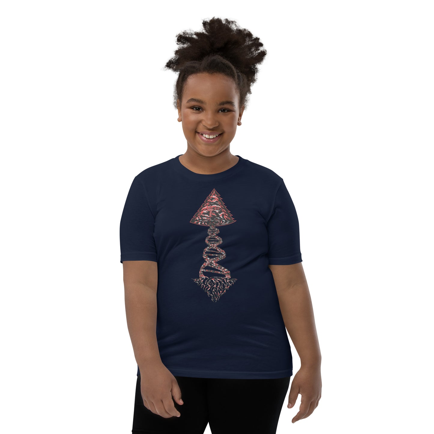 Youth Short Sleeve T-Shirt "Blood Clot Edition" Tango Tree of Life Vortex