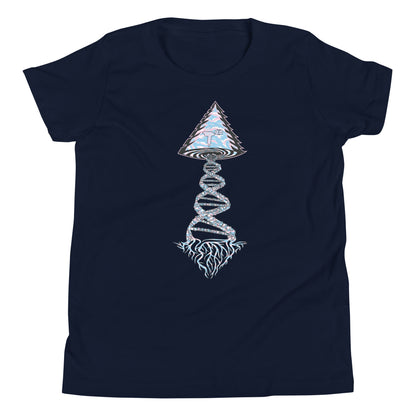 Youth Short Sleeve T-Shirt "Elegant Edition" Tango Tree of Life Vortex