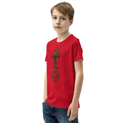 Youth Short Sleeve T-Shirt "Tiger Style Edition" Tango Tree of Life Vortex