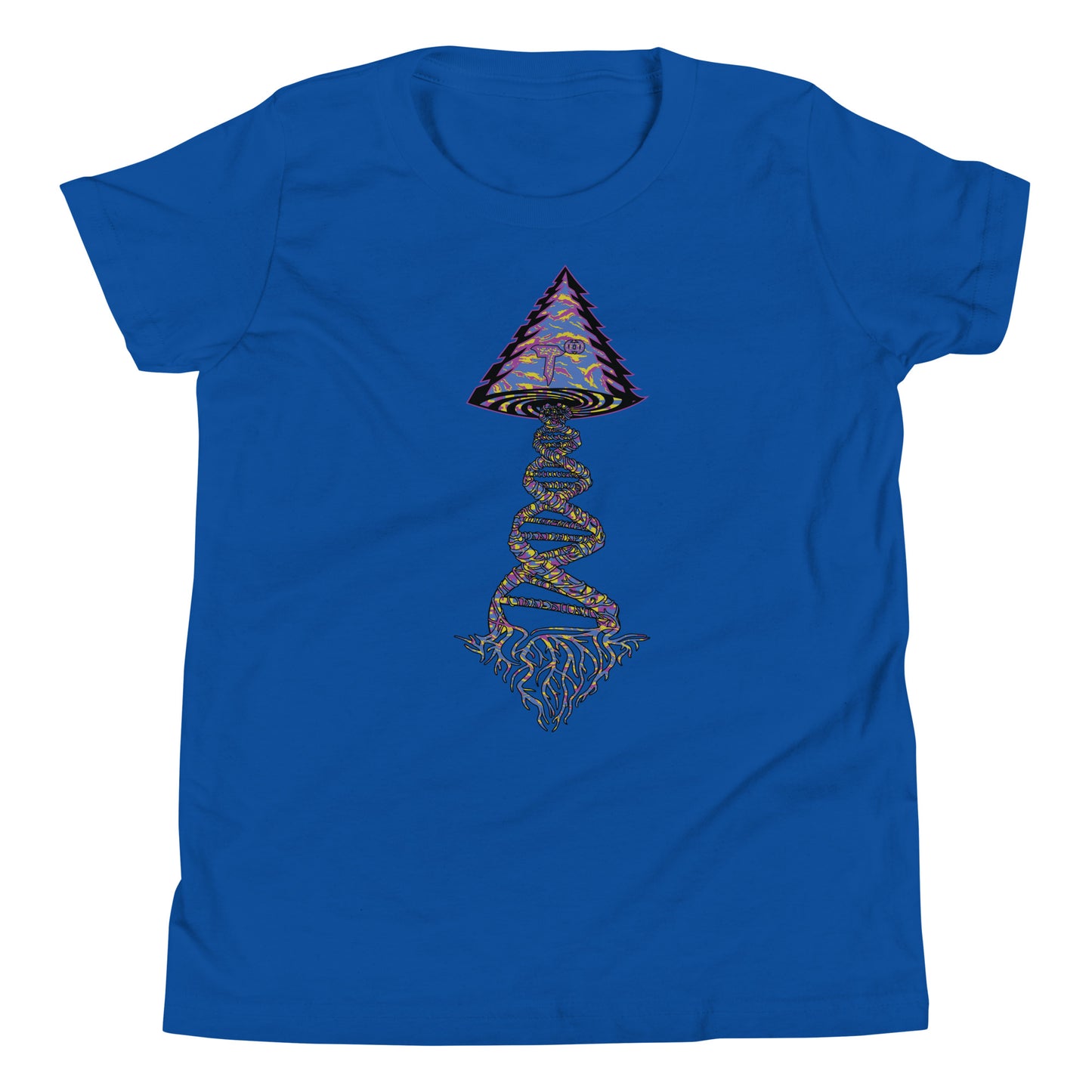 Youth Short Sleeve T-Shirt "Stylin" Tango Tree of Life Vortex