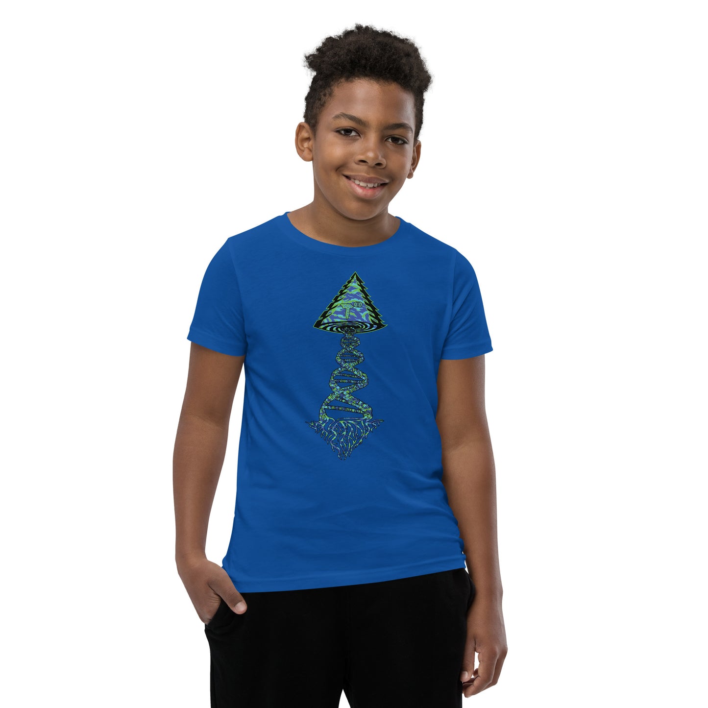 Youth Short Sleeve T-Shirt "Wild'n Edition" Tango Tree of life Vortex