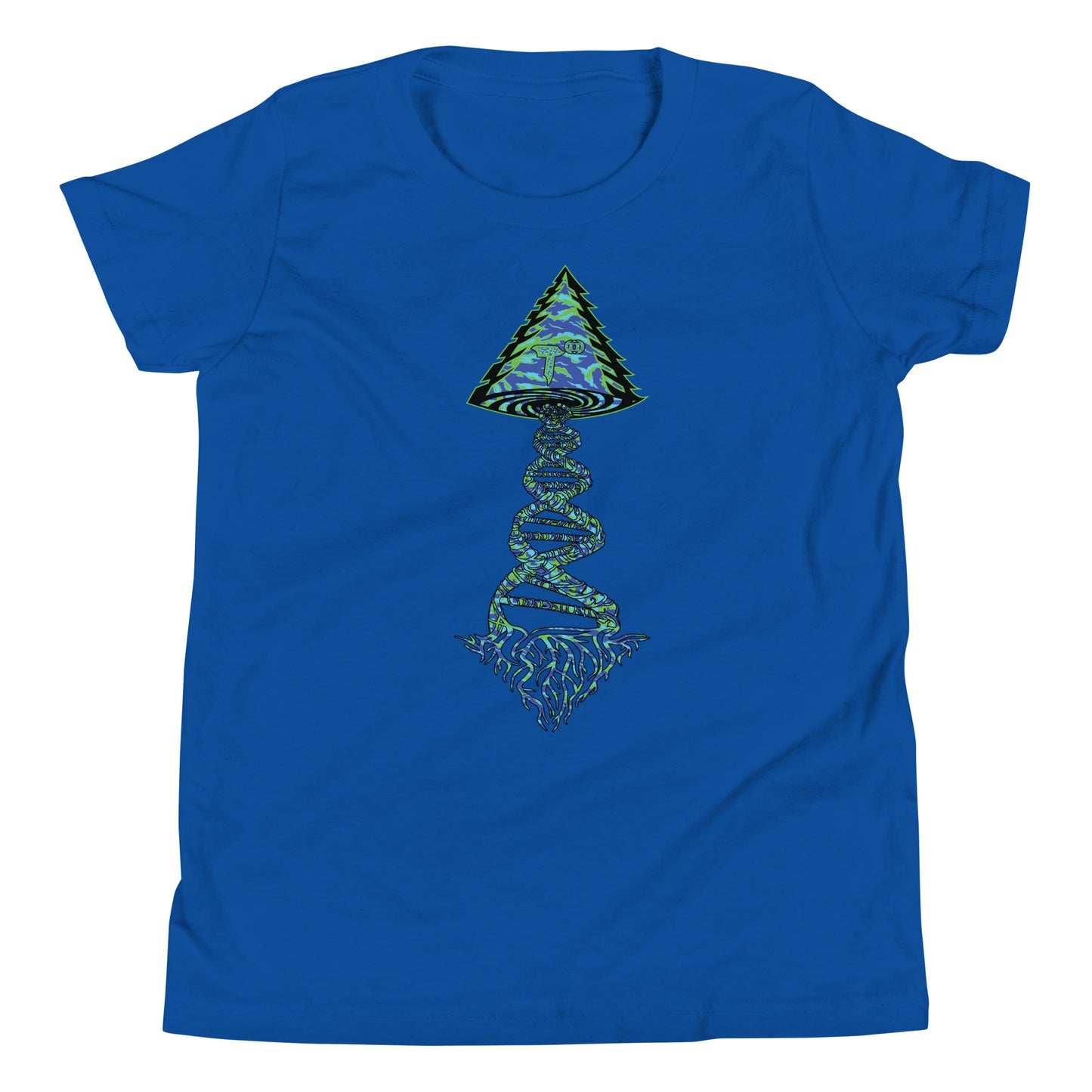 Youth Short Sleeve T-Shirt "Wild'n Edition" Tango Tree of life Vortex