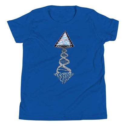 Youth Short Sleeve T-Shirt "Elegant Edition" Tango Tree of Life Vortex