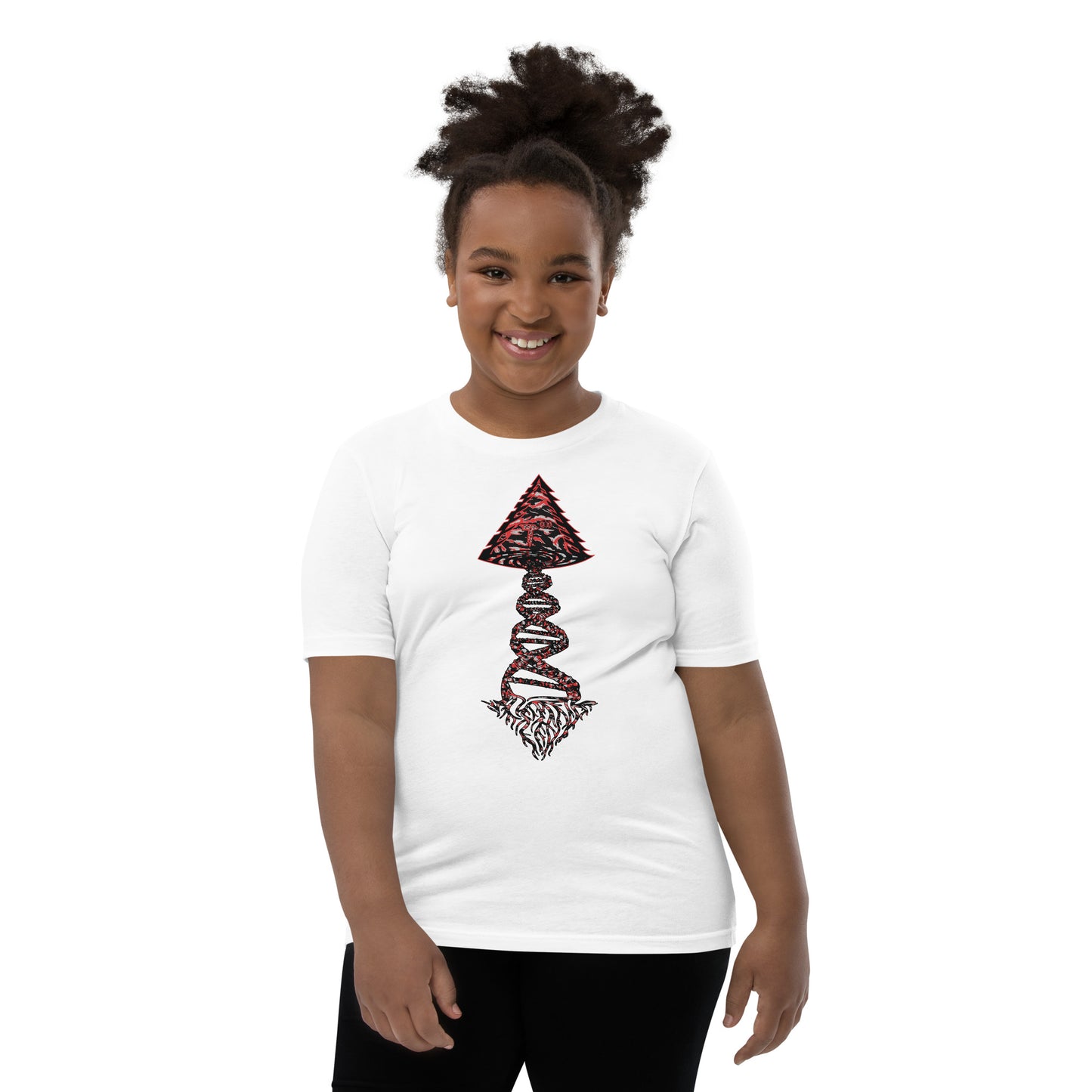 Youth Short Sleeve T-Shirt "Blood Clot Edition" Tango Tree of Life Vortex