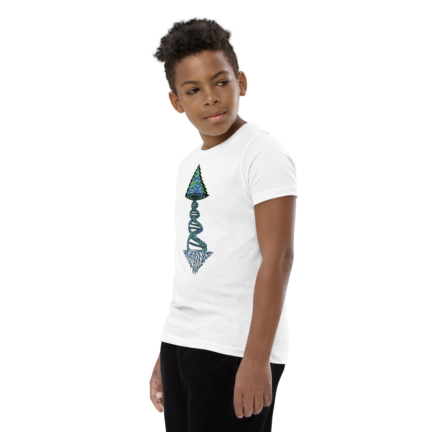 Youth Short Sleeve T-Shirt "Wild'n Edition" Tango Tree of life Vortex